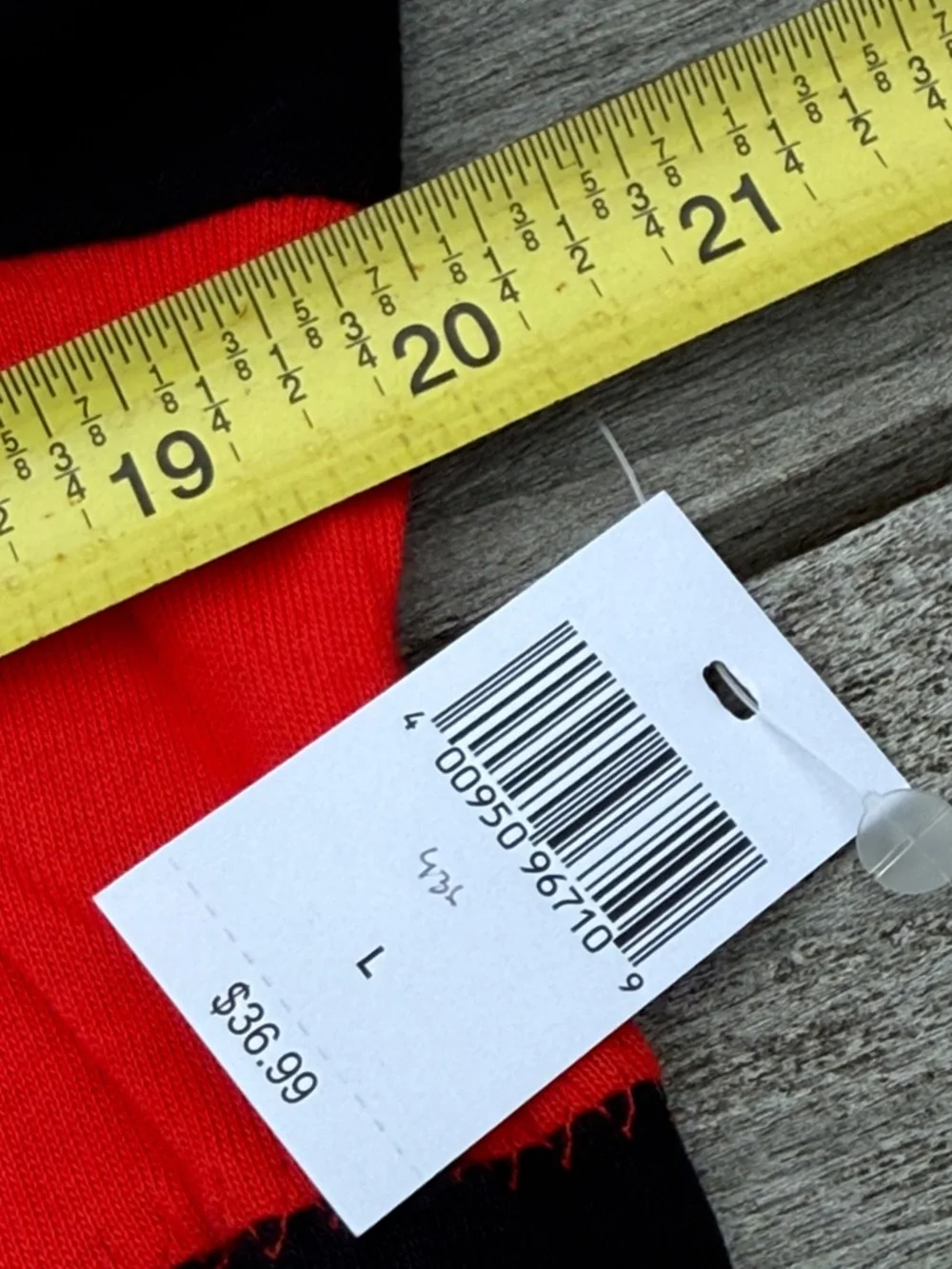 Marvel Logo Fashion T-Shirt for Women size Large nwt black white red - Picture 4 of 5